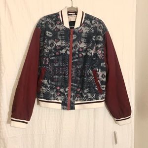 Free People Electric Navy jacket NWT